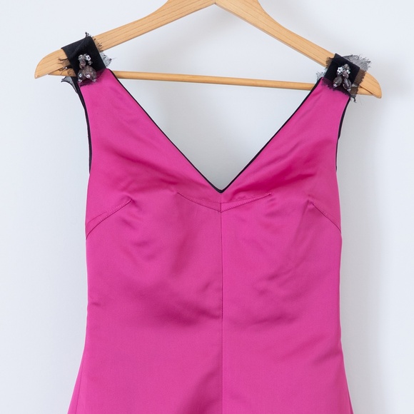 Dolce & Gabbana Pink Silk Mini Size 38 - Picture 2 of 8